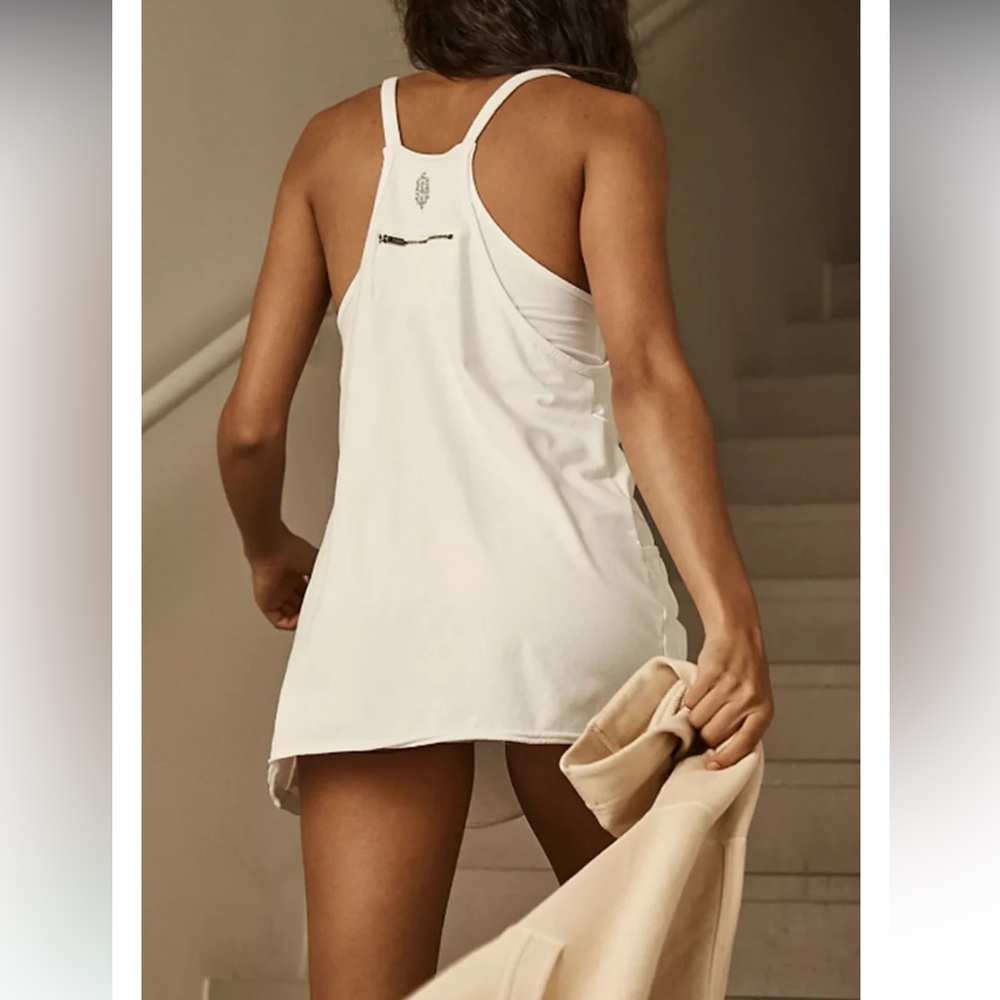 FP Hot Shot Mini Dress White Medium - Picture 2 of 8